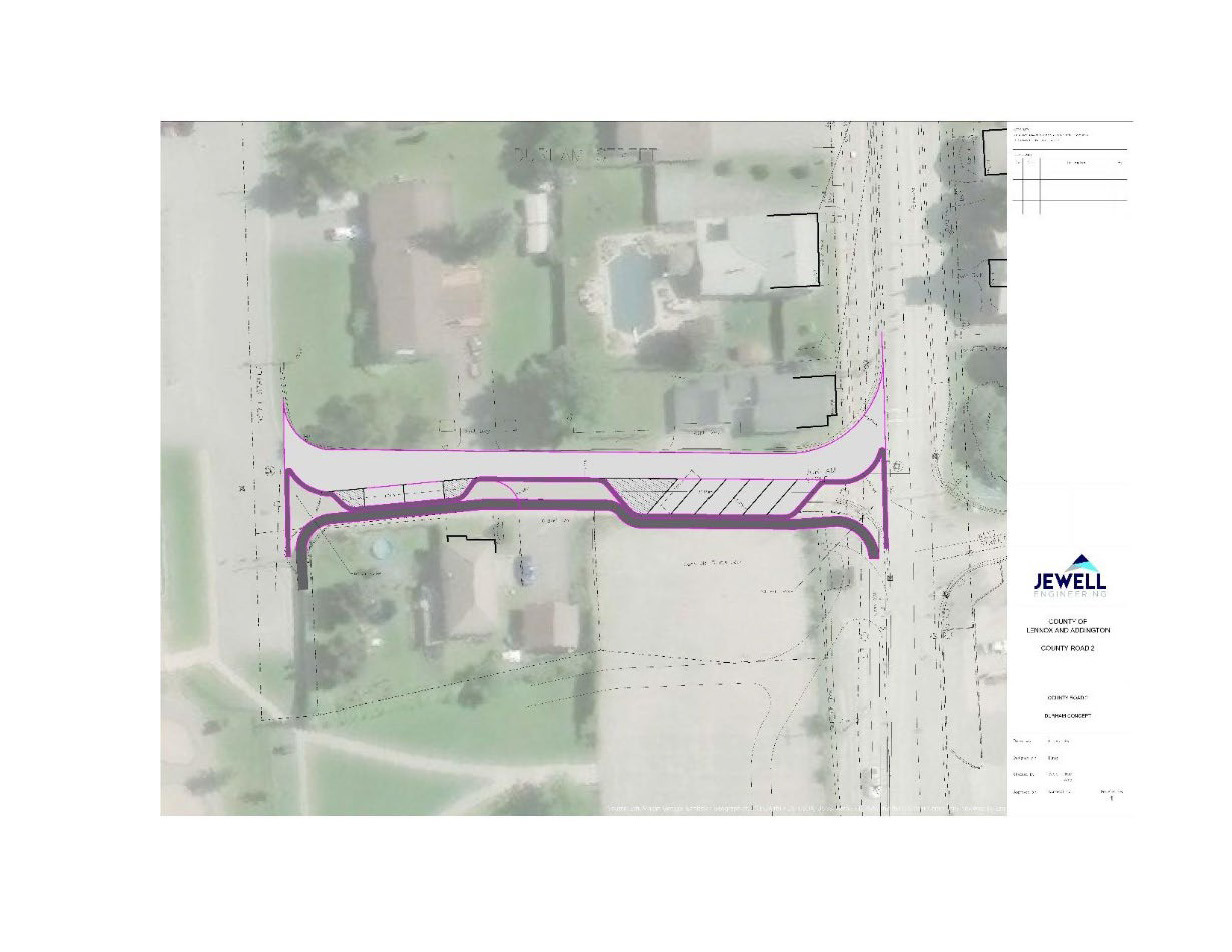 map of one way street on Durham Street