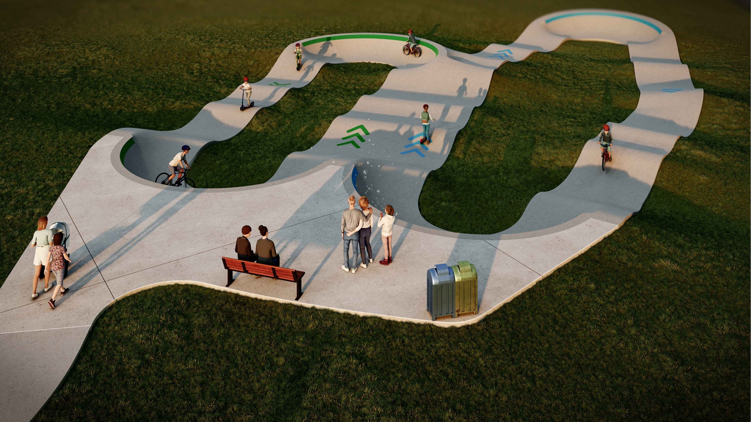 Pump track